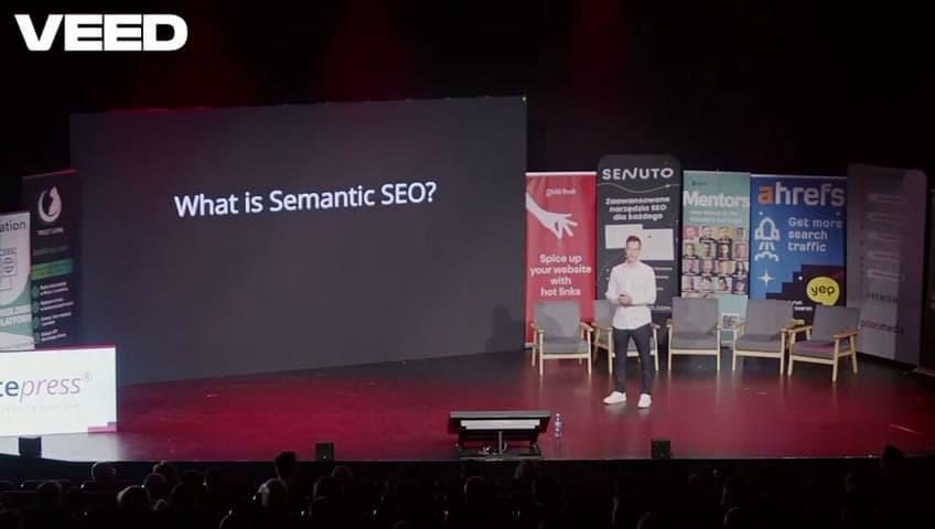 Watch Pavel teach Semantic SEO, live on stage
